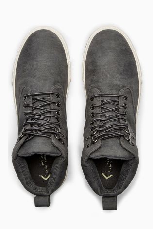 Grey Hiker Boot